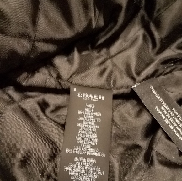 Coach City Sky Cropped Jacket Rainbow - Picture 9 of 16